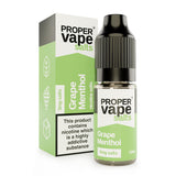 Zeus Juice Proper Vape Nic Salt - Grape Menthol - Bristol Vape Co